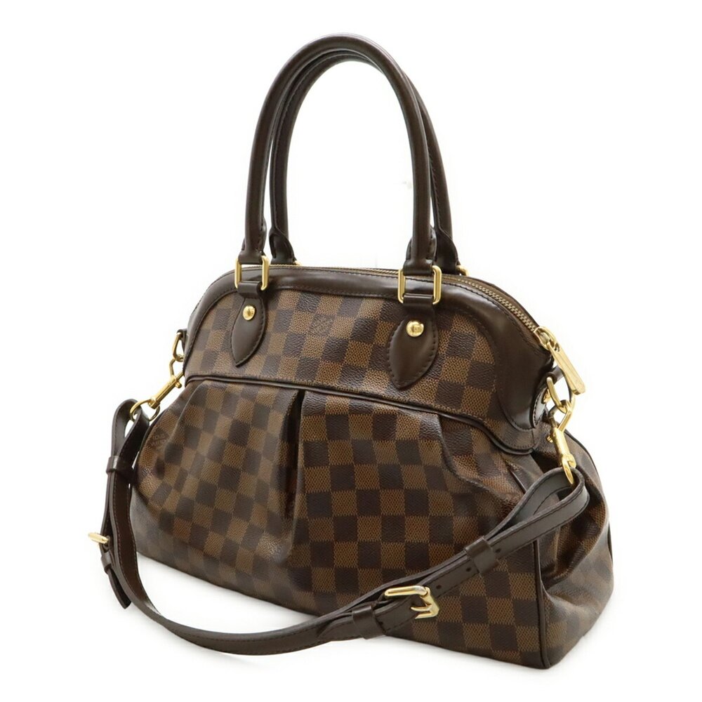 LOUIS VUITTON Authentic Brown Damier Shoulder Bag - Picture 3 of 10